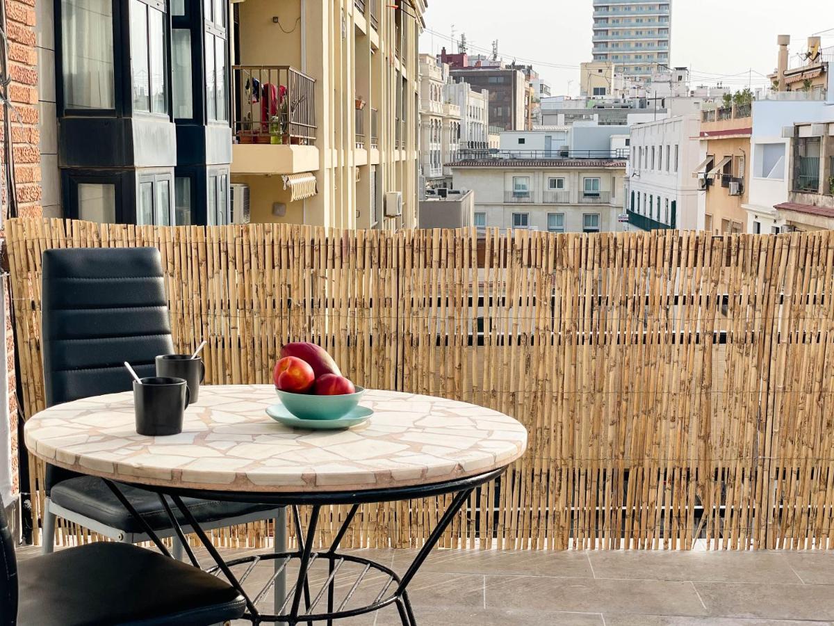 La Terraza. Vistas Al Castillo A 1 Min. De La Playa 알리칸테 외부 사진