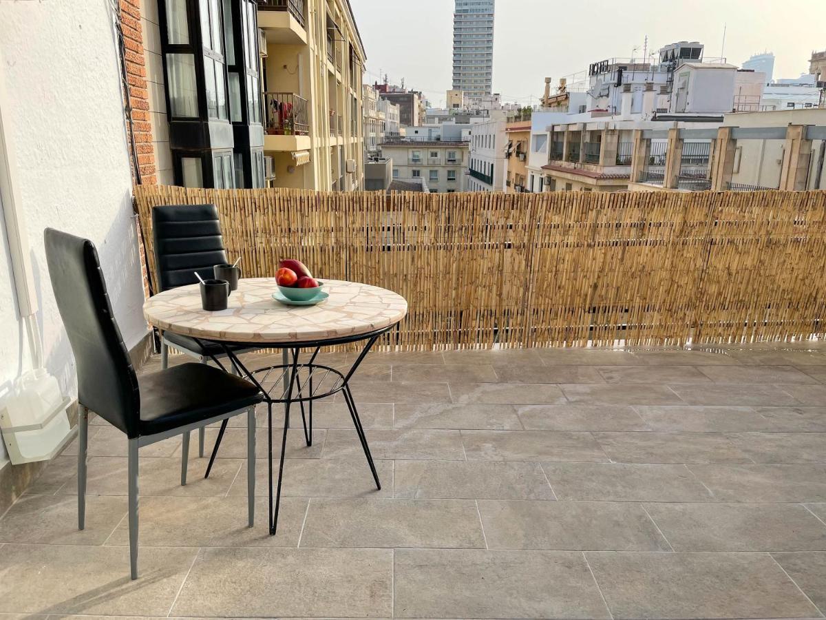 La Terraza. Vistas Al Castillo A 1 Min. De La Playa 알리칸테 외부 사진